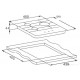 Варочная панель Weissgauff HGG 451 BGh Nano Glass