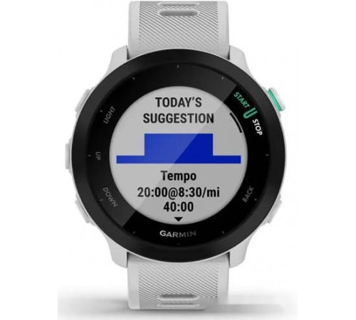 Умные часы Garmin Forerunner 55 (белый)