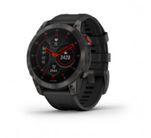 Умные часы Garmin Epix Sapphire Gen 2 (черный титан/черный)