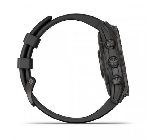 Умные часы Garmin Epix Sapphire Gen 2 (черный титан/черный)