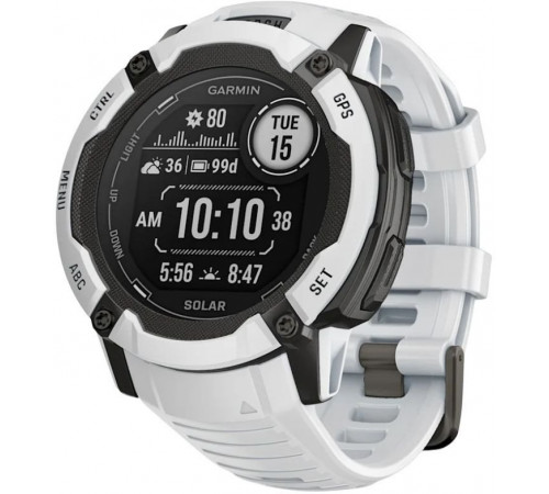Умные часы Garmin Instinct 2x Solar (белый)