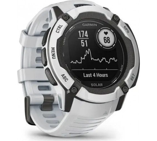 Умные часы Garmin Instinct 2x Solar (белый)