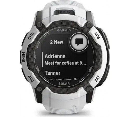 Умные часы Garmin Instinct 2x Solar (белый)