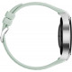 Умные часы Huawei Watch 5 42 мм (серебристый, с зеленым силиконовым ремешком, международная версия)