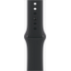 Умные часы Apple Watch Series 11 46 мм (алюминиевый корпус, черный/черный, спортивный силиконовый ремешок M/L)