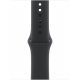Умные часы Apple Watch Series 11 46 мм (алюминиевый корпус, космический серый/черный, спортивный силиконовый ремешок S/M)