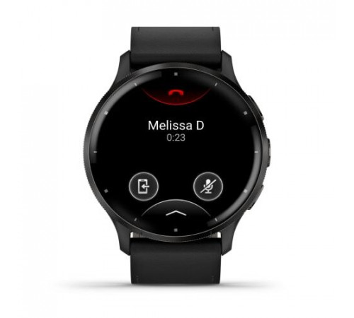 Умные часы Garmin Venu 3 (черный, с силиконовым ремешком)