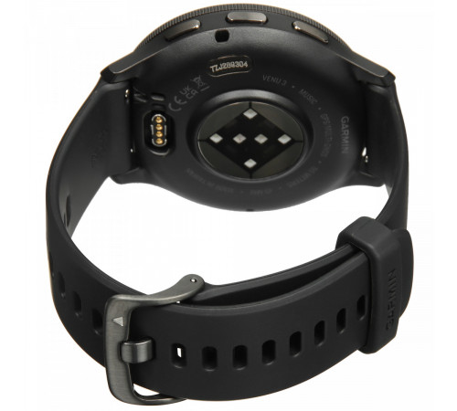 Умные часы Garmin Venu 3 (черный, с силиконовым ремешком)