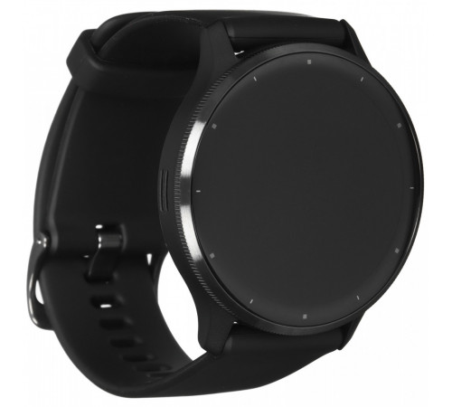 Умные часы Garmin Venu 3 (черный, с силиконовым ремешком)