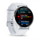 Умные часы Garmin Venu 3 (белый, с силиконовым ремешком)
