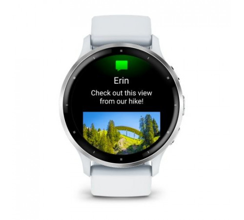 Умные часы Garmin Venu 3 (белый, с силиконовым ремешком)