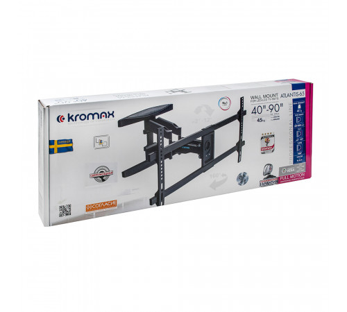 Кронштейн Kromax ATLANTIS-65 (Black)