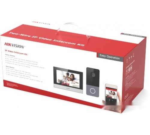 Видеодомофон Hikvision DS-KIS603-P