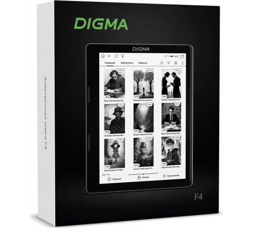 Электронная книга DIGMA F4