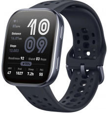 Умные часы Amazfit Bip 6 (черный, с черным силиконовым ремешком)