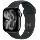 Умные часы Apple Watch Series 11 42 мм (алюминиевый корпус, черный/черный, спортивный силиконовый ремешок S/M)