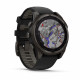 Умные часы Garmin Fenix 8 47мм (серый, черный силиконовый ремешок)