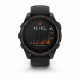 Умные часы Garmin Fenix 8 47мм (серый, черный силиконовый ремешок)
