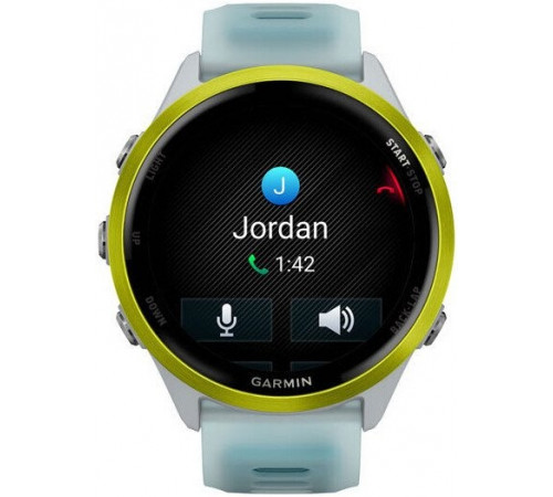 Умные часы Garmin Forerunner 570 47 мм (серебристый/желтый)