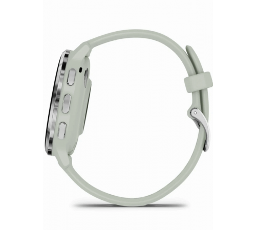 Умные часы Garmin Venu 3S (шалфей, с силиконовым ремешком)