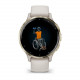 Умные часы Garmin Venu 3S (слоновая кость, с силиконовым ремешком)