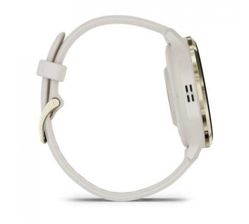 Умные часы Garmin Venu 3S (слоновая кость, с силиконовым ремешком)