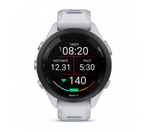 Умные часы Garmin Forerunner 265S (белый камень/нео-тропик)