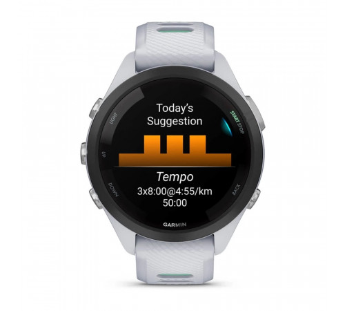 Умные часы Garmin Forerunner 265S (белый камень/нео-тропик)