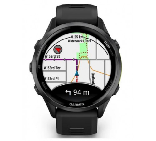 Умные часы Garmin Forerunner 970 47 мм (темно-серый/серый)