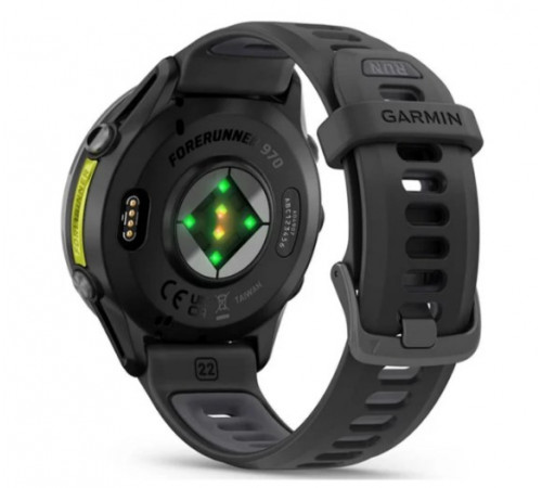 Умные часы Garmin Forerunner 970 47 мм (темно-серый/серый)