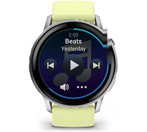 Умные часы Garmin Venu 4 45 мм (серебристый/желтый)