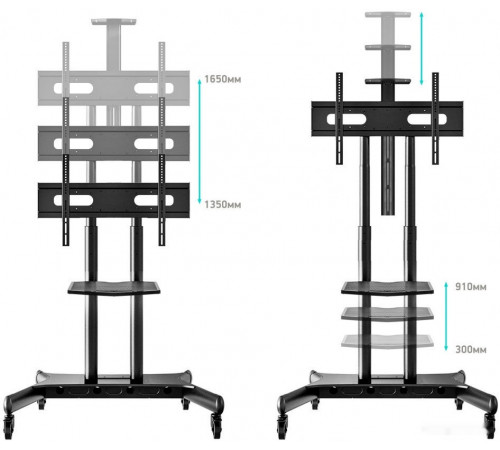 Кронштейн Onkron TS1881 (черный)
