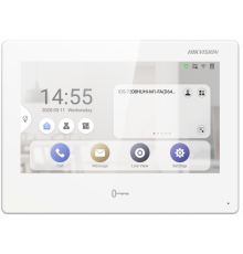 Видеодомофон Hikvision DS-KH9310-WTE1 (белый)