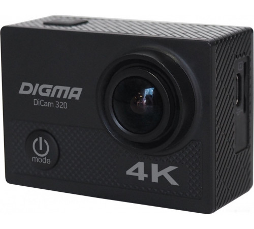 Экшн-камера DIGMA DiCam 320 DC320 (черный)
