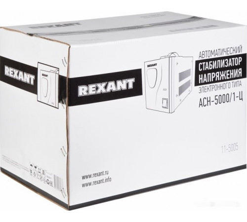 Стабилизатор напряжения Rexant AСН-5 000/1-Ц