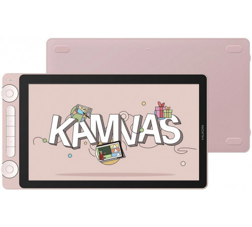 Графический планшет Huion Kamvas 13 Gen 3 (розовый)