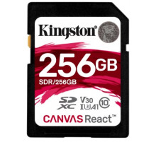 Карта памяти Kingston Canvas React SDR/256GB SDXC 256GB