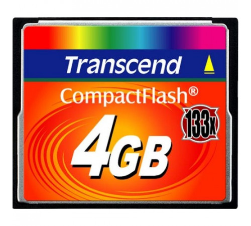 Карта памяти Transcend 133x CompactFlash 4GB