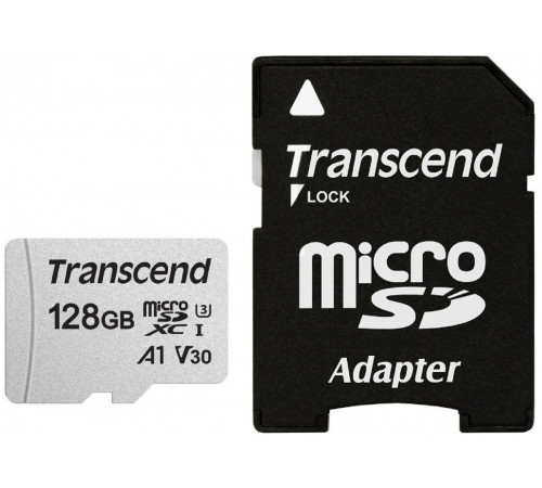 Карта памяти Transcend microSDXC 300S 128GB