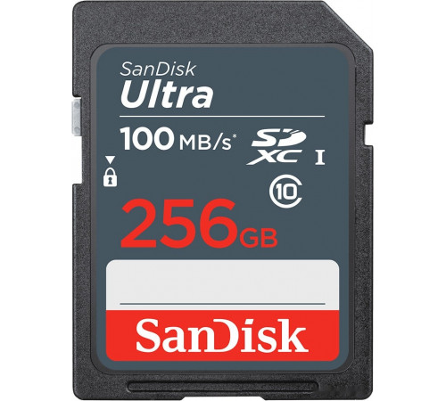 Карта памяти SanDisk Ultra SDXC SDSDUNR-256G-GN3IN 256GB