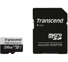 Карта памяти Transcend microSDXC TS256GUSD350V 256GB (с адаптером)