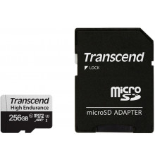 Карта памяти Transcend microSDXC TS256GUSD350V 256GB (с адаптером)