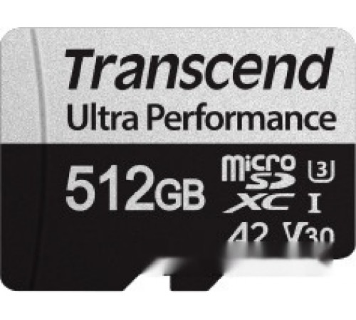 Карта памяти Transcend microSDXC 340S 512GB (с адаптером)