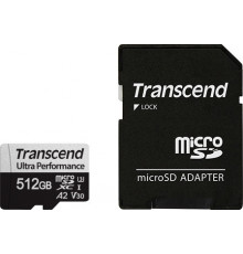 Карта памяти Transcend microSDXC 340S 512GB (с адаптером)