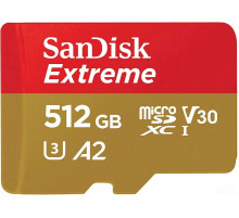 Карта памяти SanDisk Extreme microSDXC SDSQXAV-512G-GN6MN 512GB