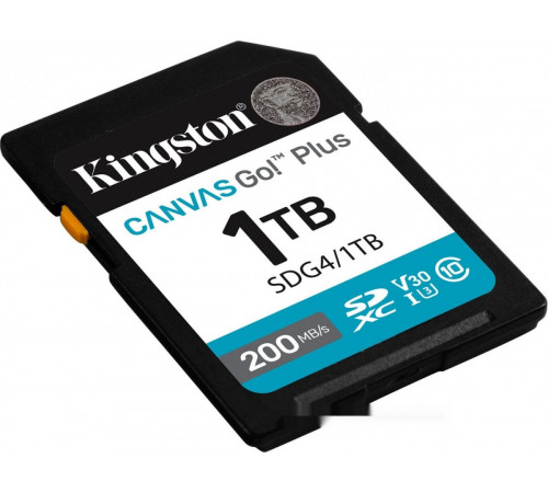 Карта памяти Kingston Canvas Go! Plus SDXC 1TB SDG4/1TB