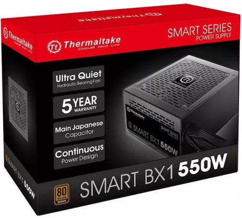 Блок питания Thermaltake Smart BX1 550W SPD-550AH2NKB-2