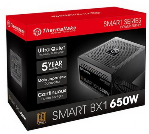 Блок питания Thermaltake Smart BX1 650W