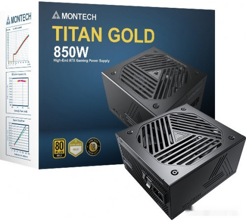 Блок питания Montech Titan Gold 850W