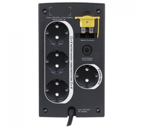 Источник бесперебойного питания APC by Schneider Electric Back-UPS 750VA 230V Schuko